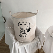 Xin Gang help grocery store cartoon dirty clothes storage basket Dirty clothes storage basket Dirty clothes basket Dirty clothes basket