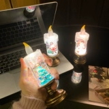 Настольное украшение для ногтей, ночник, атмосферная свеча, подарок на день рождения