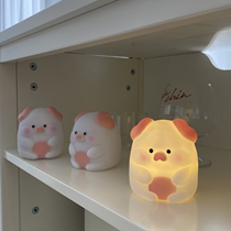 Help Grocery Shop Creative Cartoon Night Lights Students Bedroom Dormitory Sleep Light