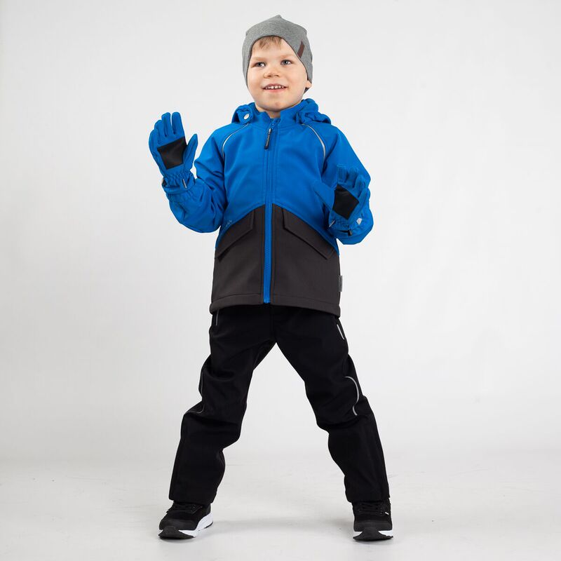 Scandinavian Finland Jonathan Spring & Fall Windproof and Waterproof 5K Breathable Single-Layer Soft Shell Outdoor Sports Pants for Older Kidsren
