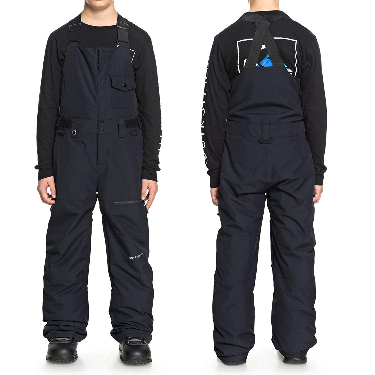 American value outdoor boys and girls 10K warm waterproof waterproof windproof breathable snowboard double board children's strap ski pants