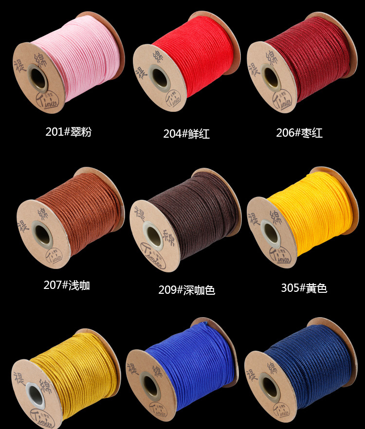 牌 C dòng D dây dệt dây ngọc bích vòng tay dây chuyền mặt dây chuyền dây chuyền dây chuyền mặt dây dây thừng đính cườm dây đỏ - Vòng đeo tay Clasp vòng tay bạc nam