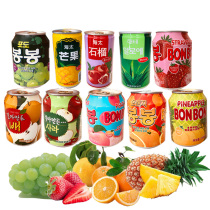 South Korea imported Haitai beverage pulp juice 10 listen mixed grape strawberry aloe peach apple pear pineapple
