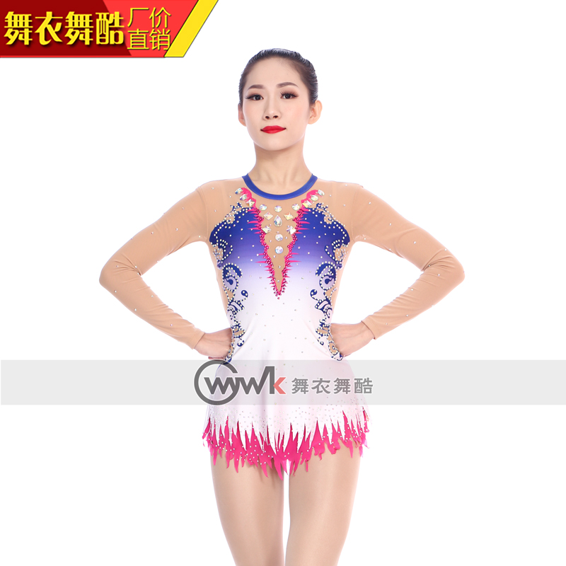 Dance clothes dance cool artistic gymnastics clothes bodybuilding figure skating competition skills art test cheerleading professional performance customization