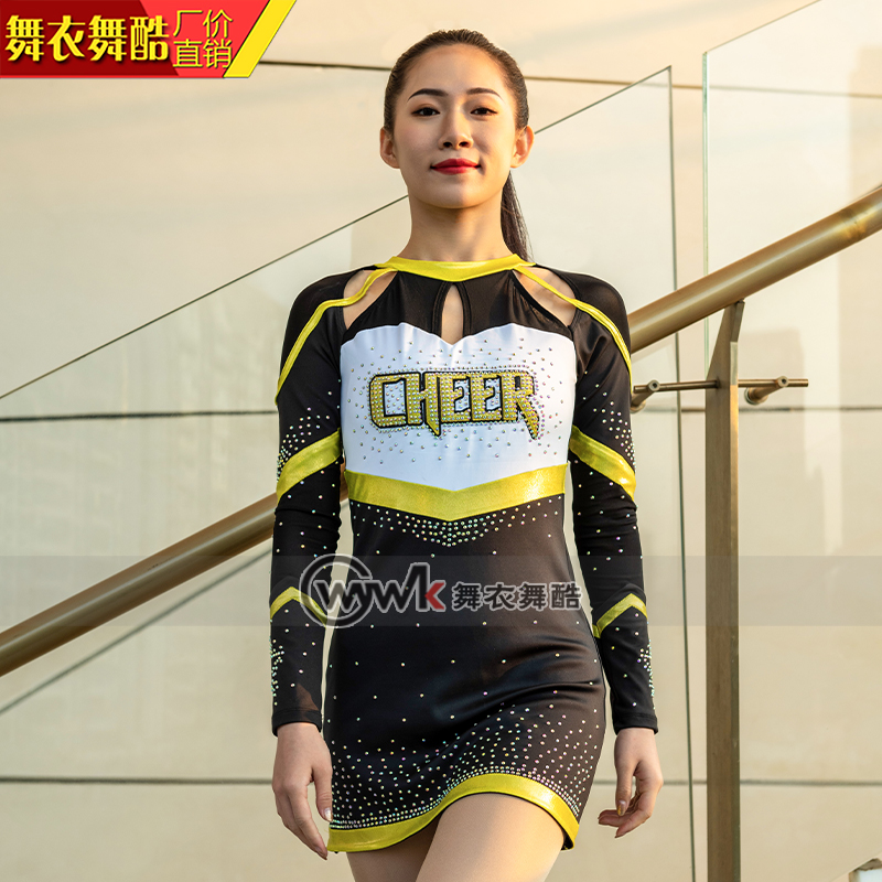 Dance clothes dance cool cheerleading uniforms cheerleading uniforms professional custom school sports meeting female performance children's competition training