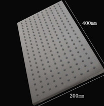 Gymnasium swimming pool with forced induction shower stainless steel top spray shower shower head 400X200