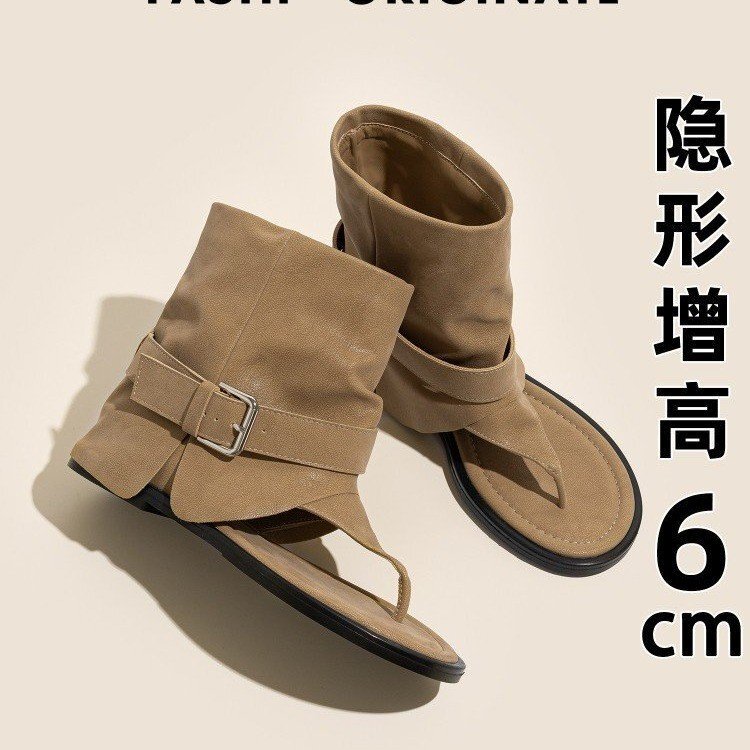 Brand Special Offer Height-Increasing Wedge Sandals for Women 2026 New Summer Fashionable Short Roman Sandals for Trendy Girls Brand Special Offer Height-Increasing Wedge Sandals for Women 2026 New Summer Fashionable Short Roman Sandals for Trendy Girls