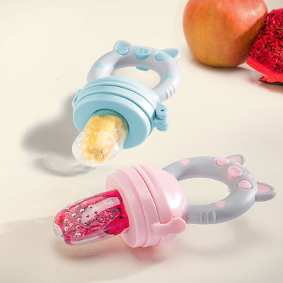 【送3咬嘴】宝宝奶嘴咬咬乐果蔬牙胶磨牙棒