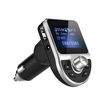 Car MP3 hands-free phone FM transmitter cigarette lighter mobile phone charger universal Bluetooth music receiver