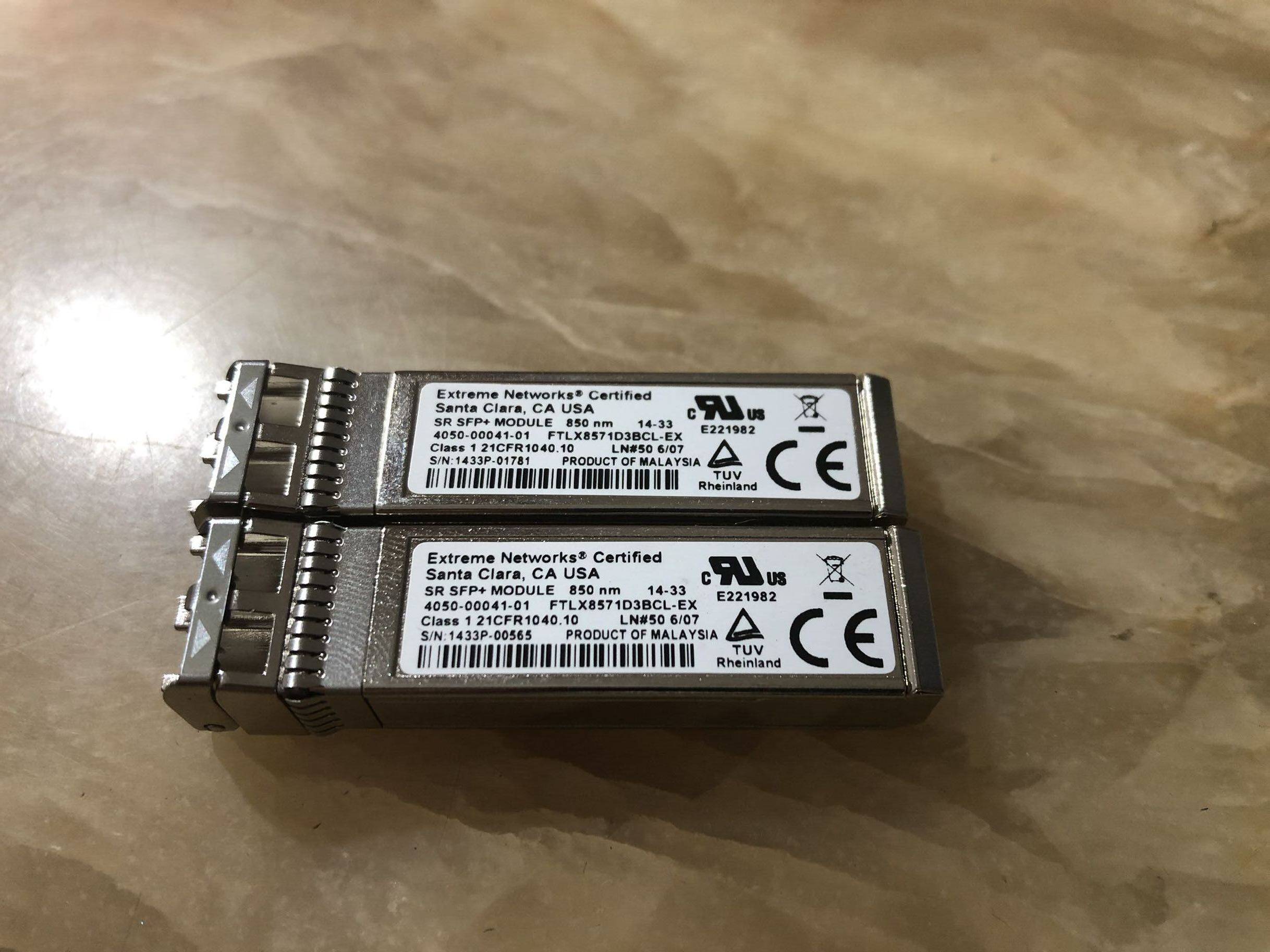 EXTREME 4050-00041-01 MODULE 10GE 10 GIGABIT FTLX8571D3BCL