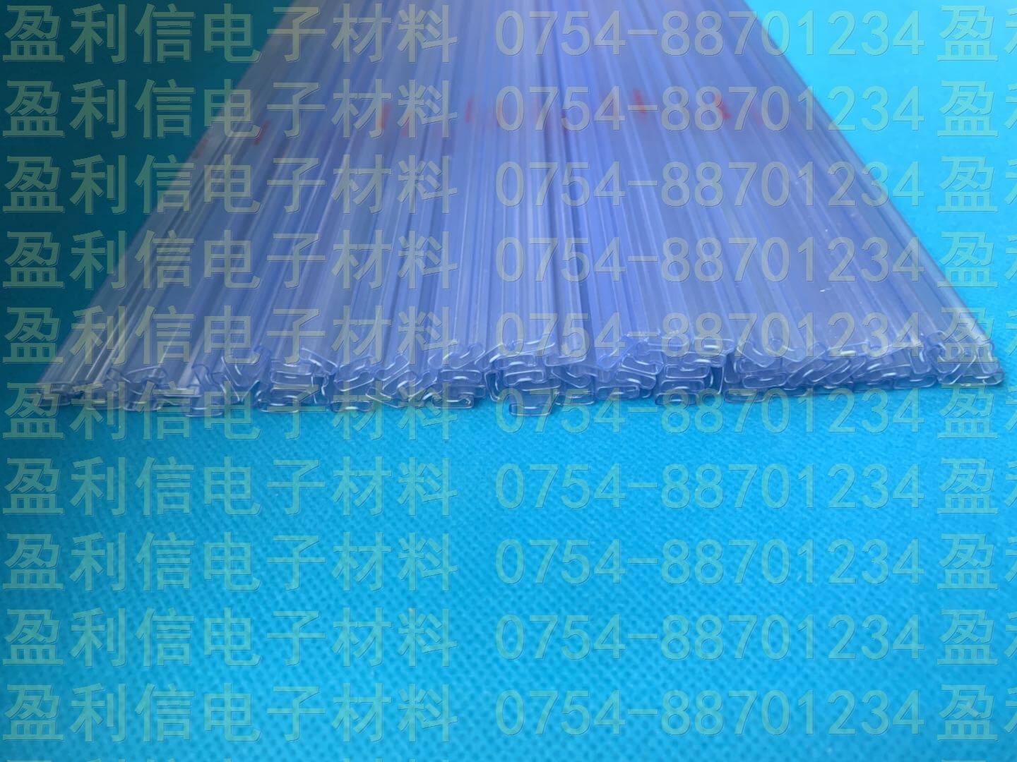 IC electronic components chip transparent tube pvc plastic antistatic patch empty tube TSSOP16 20 28