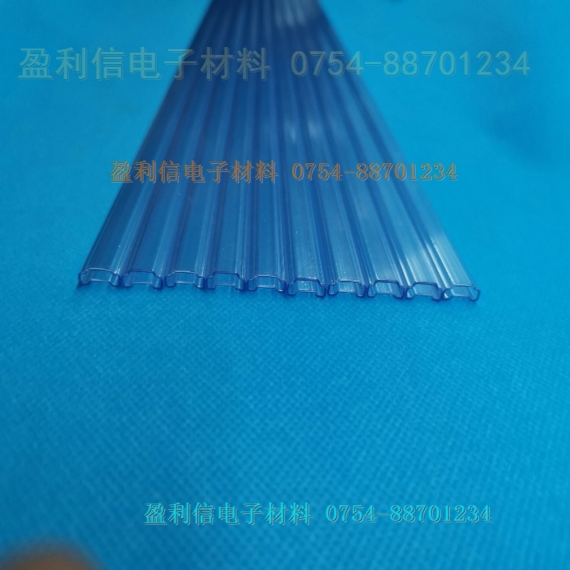 IC electronic chip transparent tube PVC plastic anti-static patch tube SSOP20 28 SOP8-208MIL
