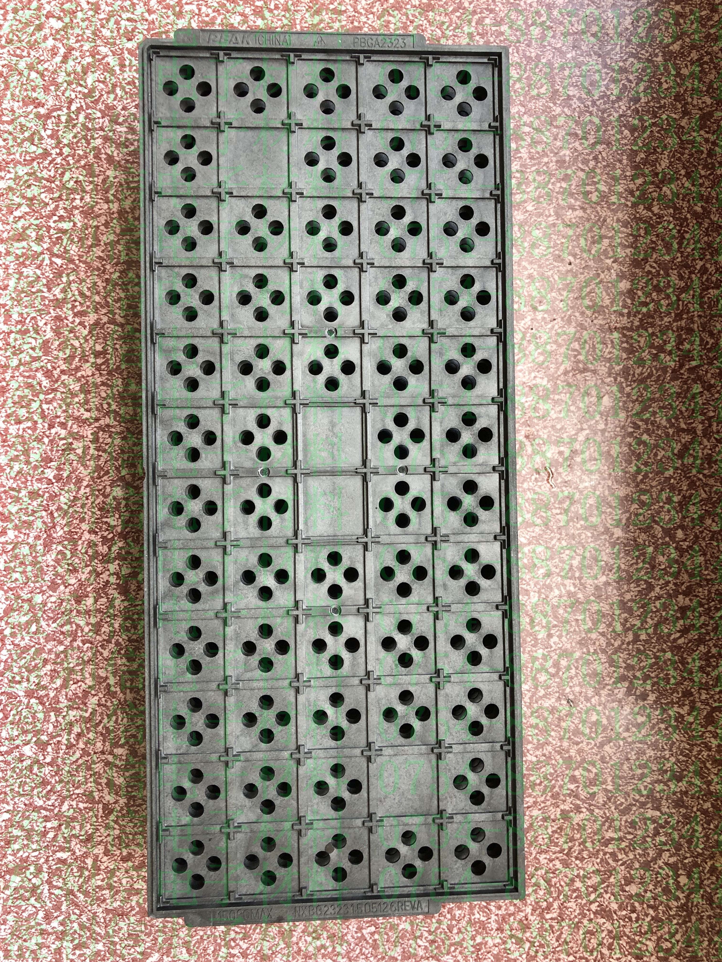 IC chip memory electronic components nursery tray tray disc BGA QFP QFN BGA23 * 23 * 1 5