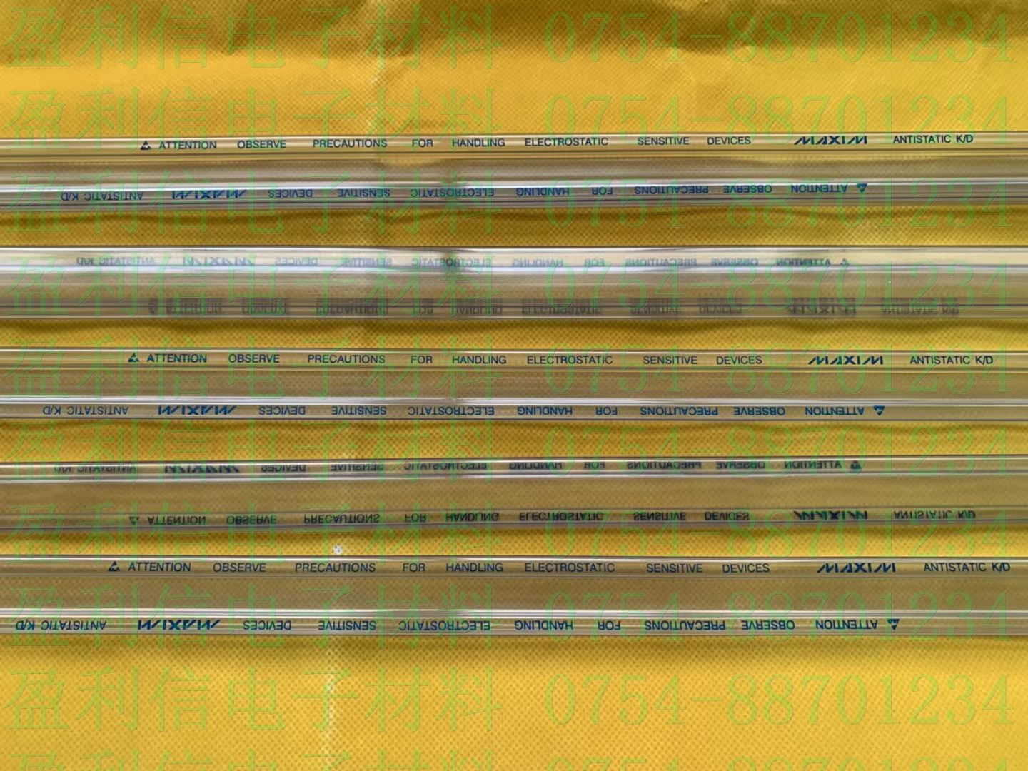 ic electronic components chip transparent tube pvc plastic antistatic DIP wide-body beauty letter manufacturer MAXIM original tube