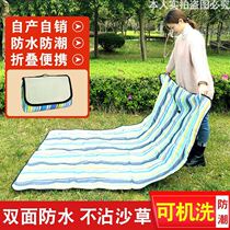 Outdoor Camping Spring Swimming Picnic Cloth Mat Waterproof Super Light Thin Moisture Barrier Beach Ground Mat Folding Portable Thickening