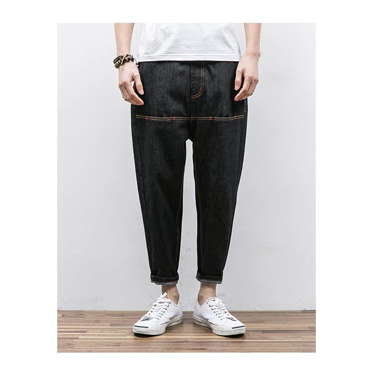 Jeans pour jeunesse Sarouel en coton pour été - Ref 1461636 Image 49