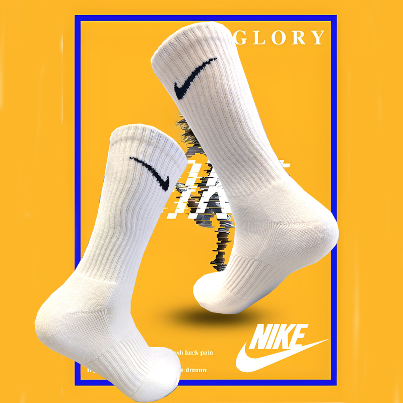 Nike Socks Basketball Socks Men's and Women's High-Top Thickened Towel Bottom Anti-Odor Running Sports Socks Sx-7664-100 Nike Socks Basketball Socks Men's and Women's High-Top Thickened Towel Bottom Anti-Odor Running Sports Socks Sx-7664-100