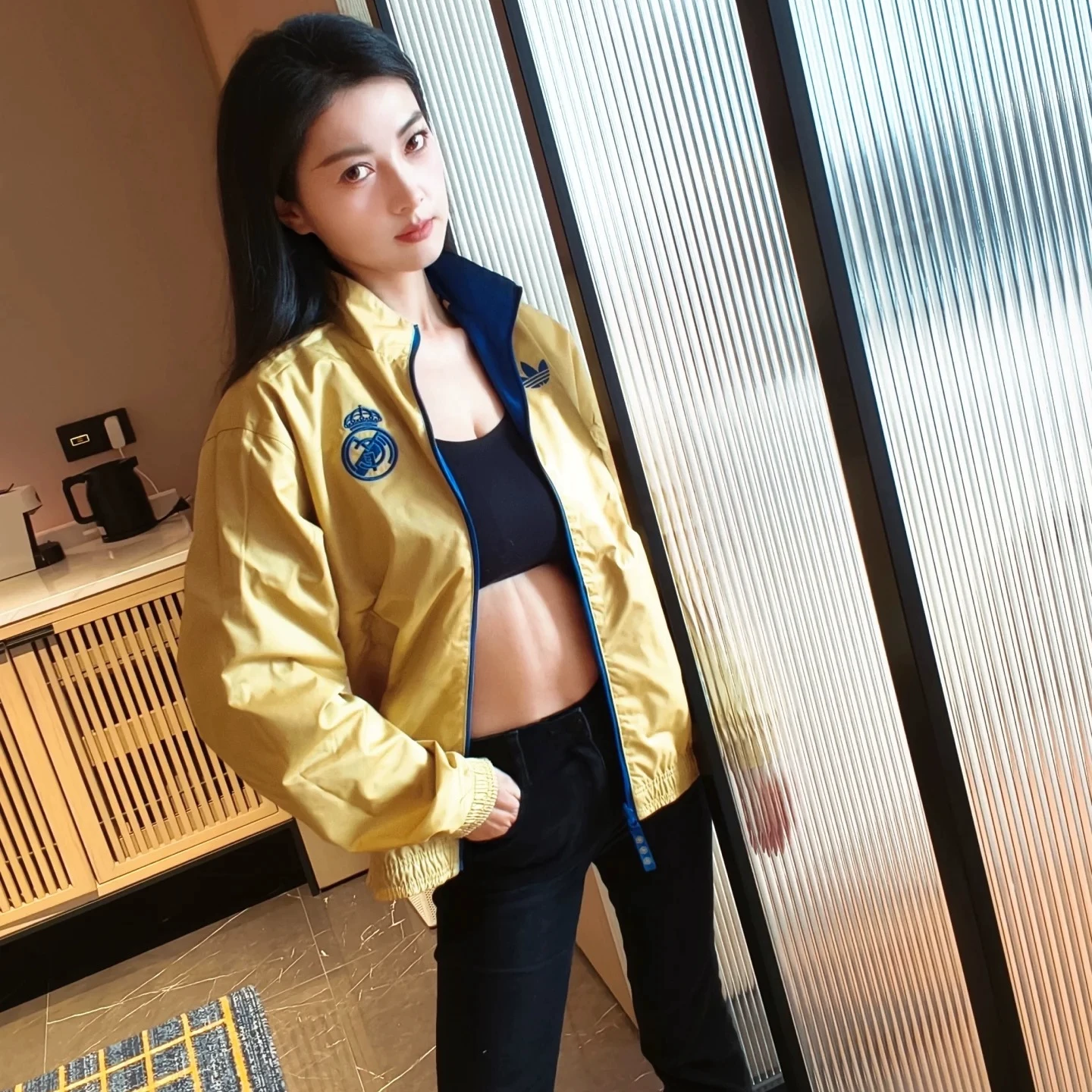 Adidas, double-sided jacket, JZ2236