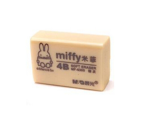 Chenguang eraser creative student stationery eraser big 4B exam recommended rubber cartoon Miffy 6306