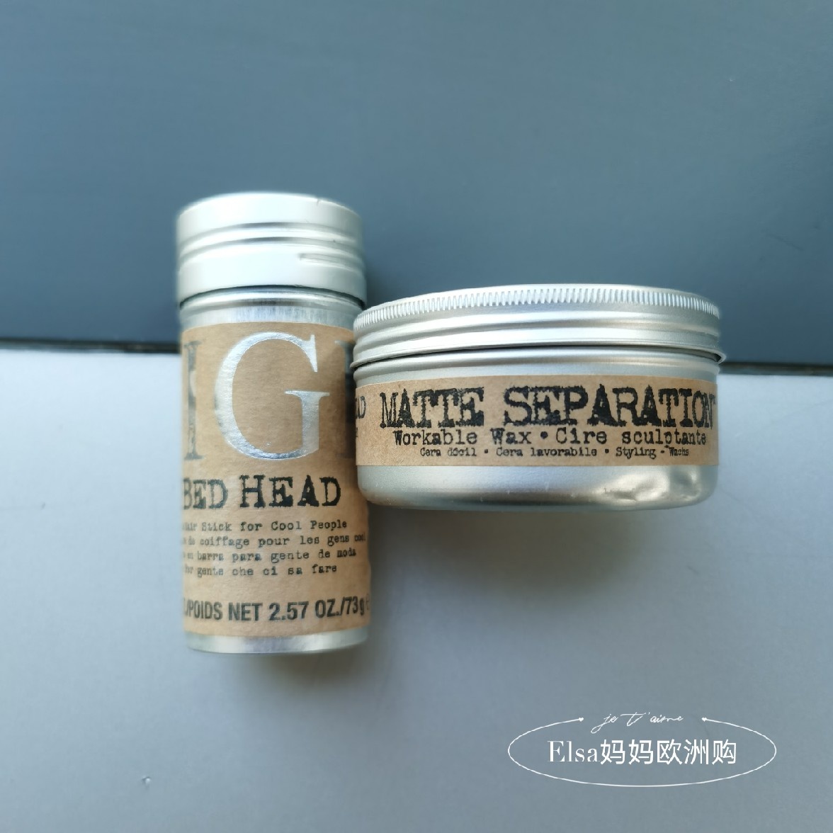 TIGI hair wax stick children's makeup artist special long-lasting styling men's and women's hair wax hair mud broken hair fixing cream