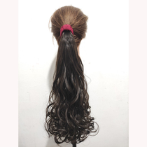 Wig - tail wig - haired pear - fake ponytail braid wave big wave of long - term wave