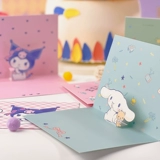 Sanrio, Hello Kitty, трехмерная детская открытка, карточки, в 3d формате