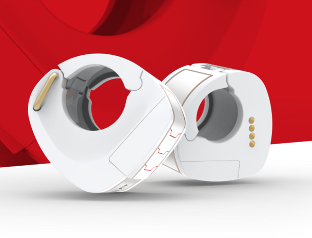 Jixiang music track tracker pigeon pigeon GPS minimum and lightest smart foot ring