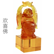 Newborn birth gift custom baby fetal seal umbilical cord seal infant souvenir happy Buddha TY2021