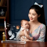 吉祥童子 Детские отпечатки рук и ног для младенца, сувенир, подарок на день рождения, делается под заказ, 2020