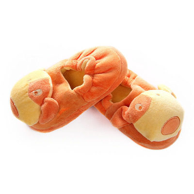 Pantoufles enfants en suède pour hiver - semelle plastique - Ref 1018330 Image 20