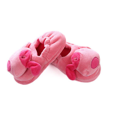 Pantoufles enfants en suède pour hiver - semelle plastique - Ref 1018330 Image 21