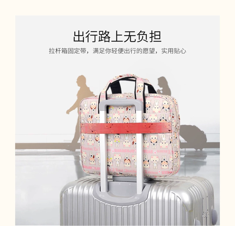 tươi Hàn Quốc và đáng yêu 13,3-inch 14-inch 15,6-inch máy tính xách tay túi vai nữ phim hoạt hình túi máy tính xách tay không thấm nước - Phụ kiện máy tính xách tay miếng dán bàn phím laptop hp