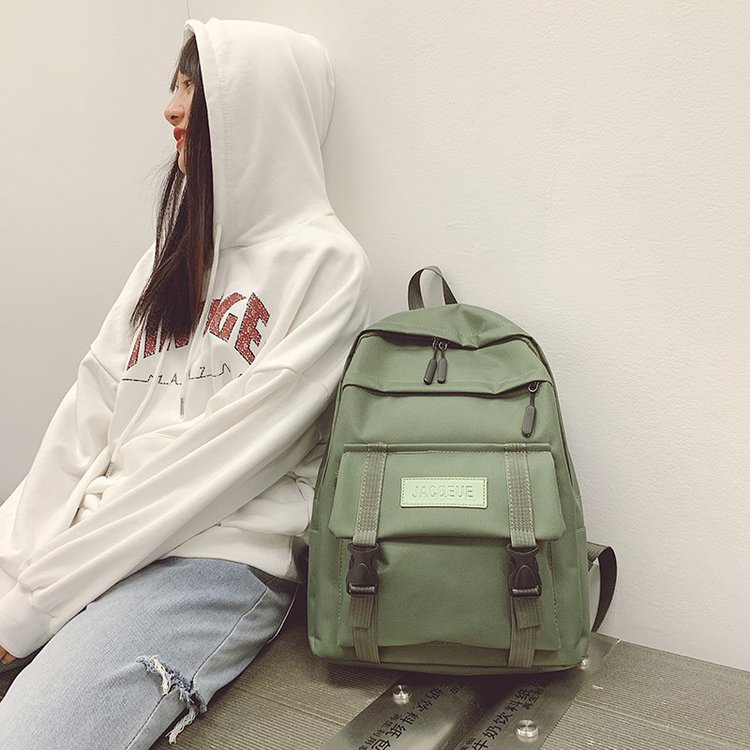 New bag schoolgirls Han version Double shoulder bag primary high school ins fashion day ensemble Shoulder Bag College Wind Travel bag