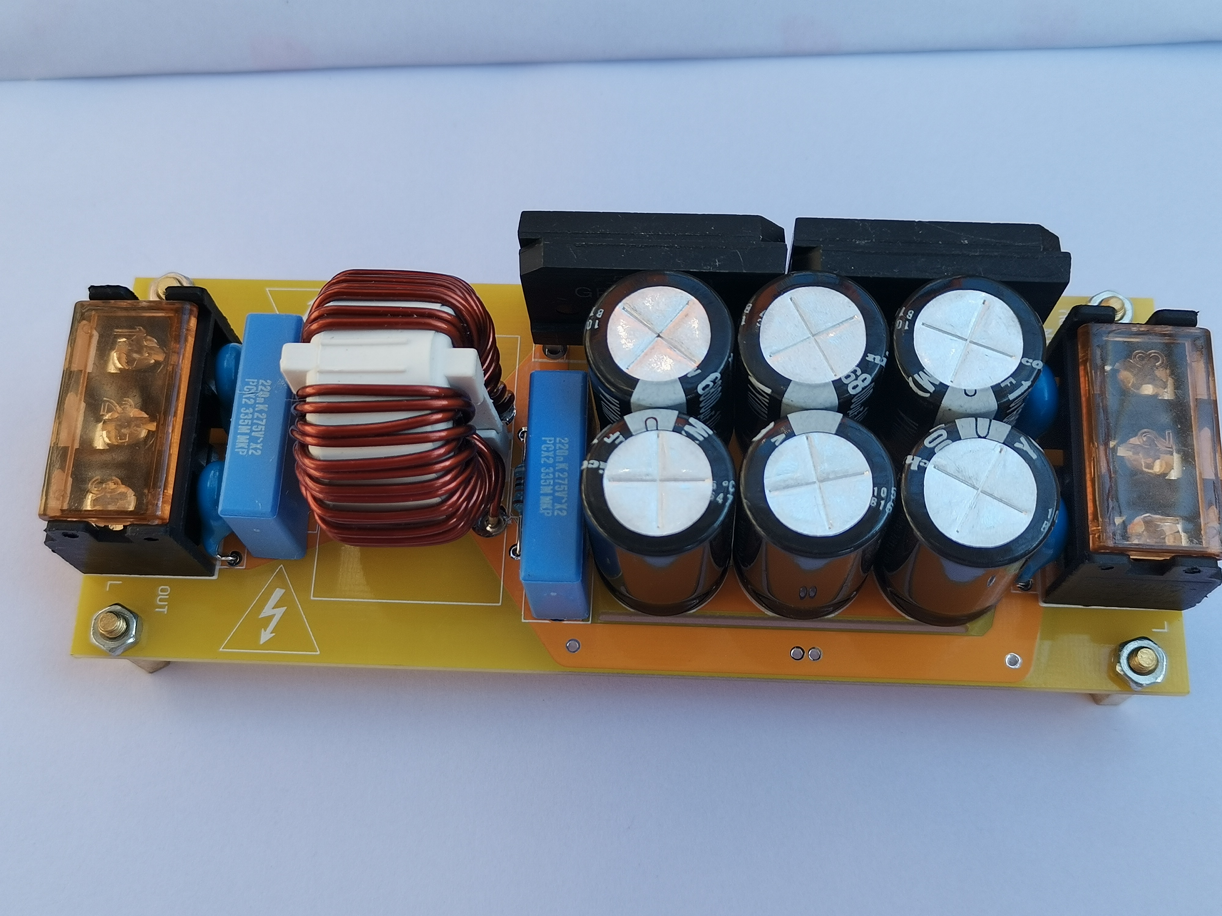Power filter DC power supply board DC isolation purification power supply Pure AC output Anti-interference
