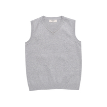 Autumn Winter Kindergarten Garden Conserved New School Uniform Vest Inlen College Wind Knit Sweater Children Waistcoat 100 Hitch 100