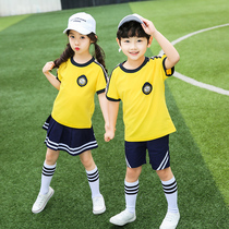 Yinglun Wind School Clothing Suit Elementary School Children Class Clothes Summer Clothing Short Sleeve Kindergarten Garden Clothes Summer Childrens Games Clothing