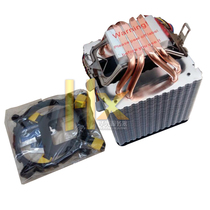 Dual e5 radiator 2011 pins 1366 pins Rectangular Square CPU fan CPU fan