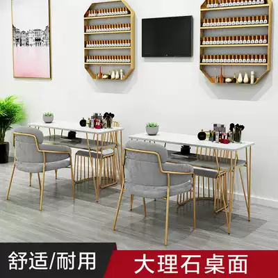 Manicure table double net red nail table and chair set double table manicure table special economy nail