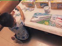 Japanese Kumon Kumon Age-by-Age Advanced Puzzle Seppt0-7 1-8 years old childrens educational toy