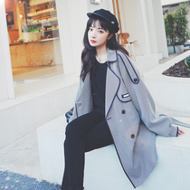 Sandro Mocoloni Thousand Bird Gwind Clothing Girl Spring and Autumn 2021 The new little sub-Han version loosens big clothes