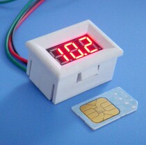 (Factory shop)test 0-30v mobile power battery power indicator digital display voltmeter low voltage alarm