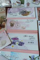 Christmas Greeting Card Blessing Card Birthday Greeting Card Holiday Wedding Surrounding Envelope Folding Card