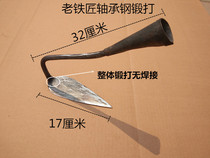 Pointed hoe huddle hoe hoe Ridge hoe Single Ridge opener blacksmith forging
