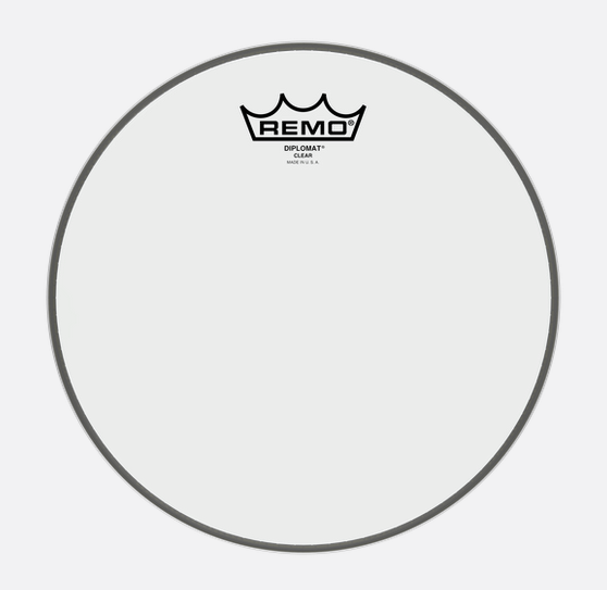 (total agent line goods) REMO BA-0310-00 10 inch monolayer transparent through drum leather beauty