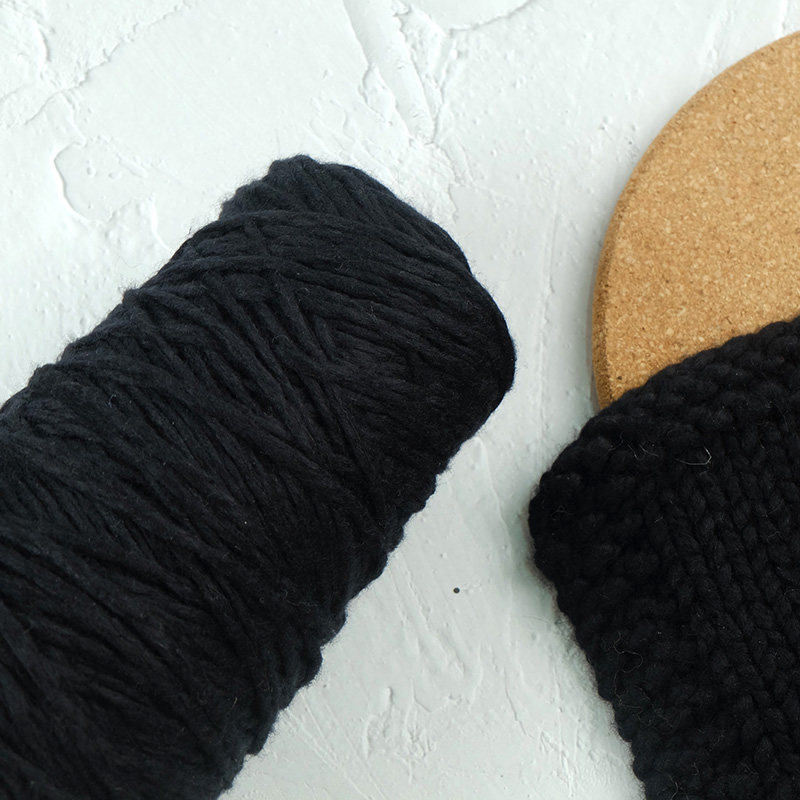 Wheat peddle Italy imported camel cashmere mixed coarse wool handmade scarf handmade sweater