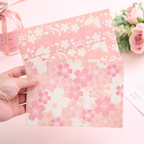 Creative small envelope hipster small cute ins color blank girl love letter storage invitation invitation wage bag