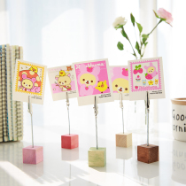 Creative stationery small fresh retro simple desktop ornaments Postcard Greeting card Business card message note photo clip