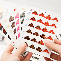Korea diy photo corner sticker photo album tool material decoration handmade sticker corner edge sticker self-adhesive