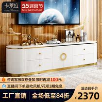 Living-style light and luxurious TV cabinet rear modern minimalist disposal cabinet Living room Small family type of ground cabinet bedroom TV cabinet