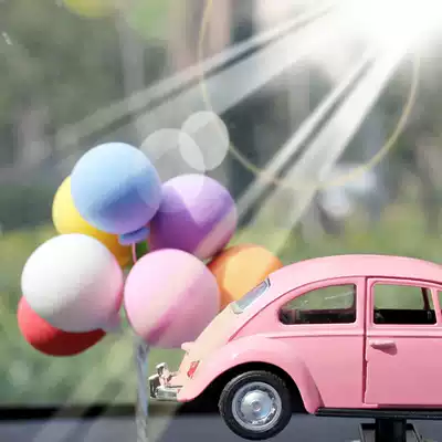 Car ornaments Beetle retro classic car Mickey ktcat blue Fat Car alloy car model